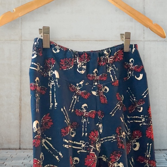 Lularoe HALLOWEEN OS leggings skulls with‎ wings! EUC - Picture 7 of 11